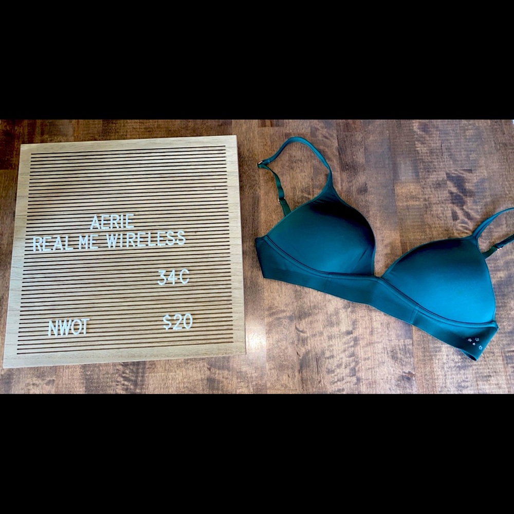 Aerie Real Me Wireless Bra, 34C. NWOT!